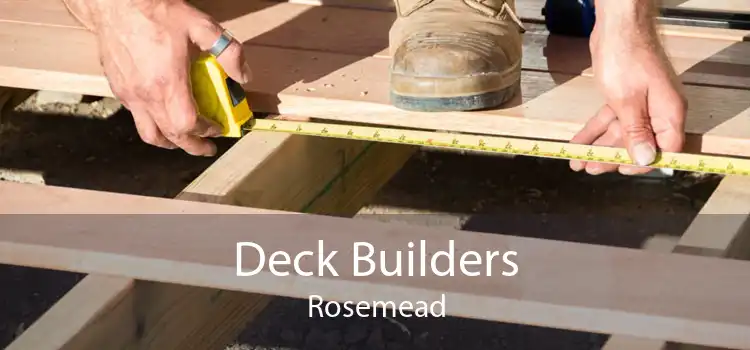 Deck Builders Rosemead