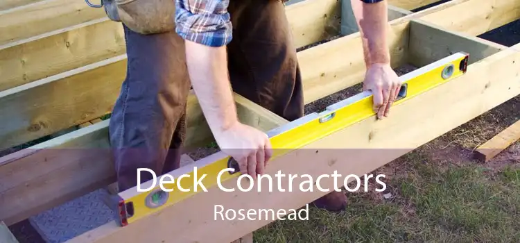 Deck Contractors Rosemead