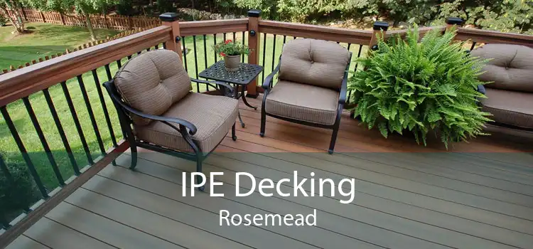 IPE Decking Rosemead