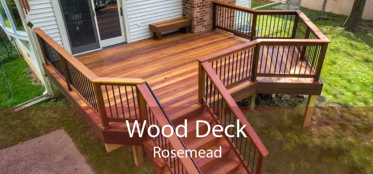 Wood Deck Rosemead