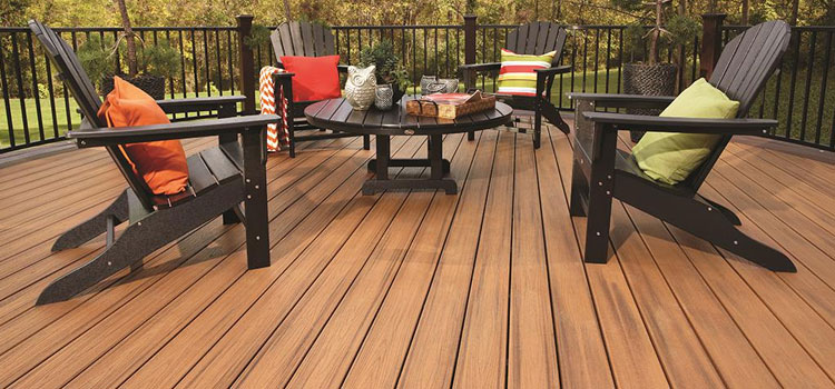 Black TREX Decking in Rosemead, CA