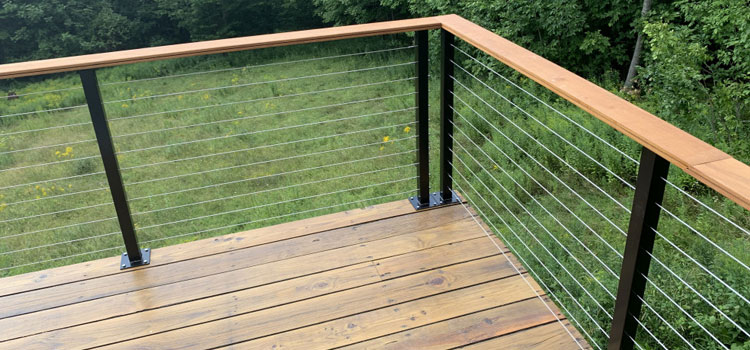 Installing Deck Cable Railing in Rosemead, CA